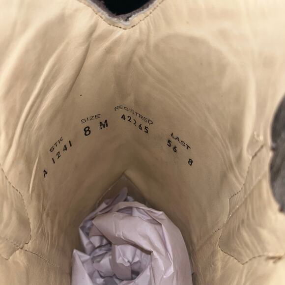 CORRAL WOMEN BROWN GLITTER INLAY CROSS AND WING EMBROIDER LEATHER COWBOY BOOT 8 - Picture 11 of 11